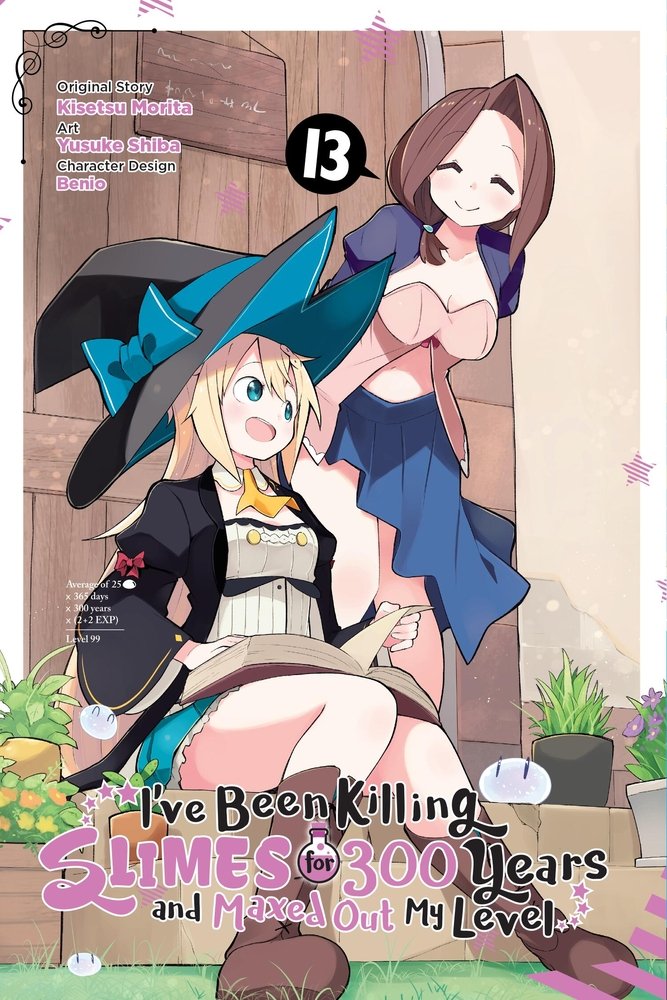 I've Been Killing Slimes for 300 Years and Maxed Out My Level, Vol. 13 (manga) — manga cover