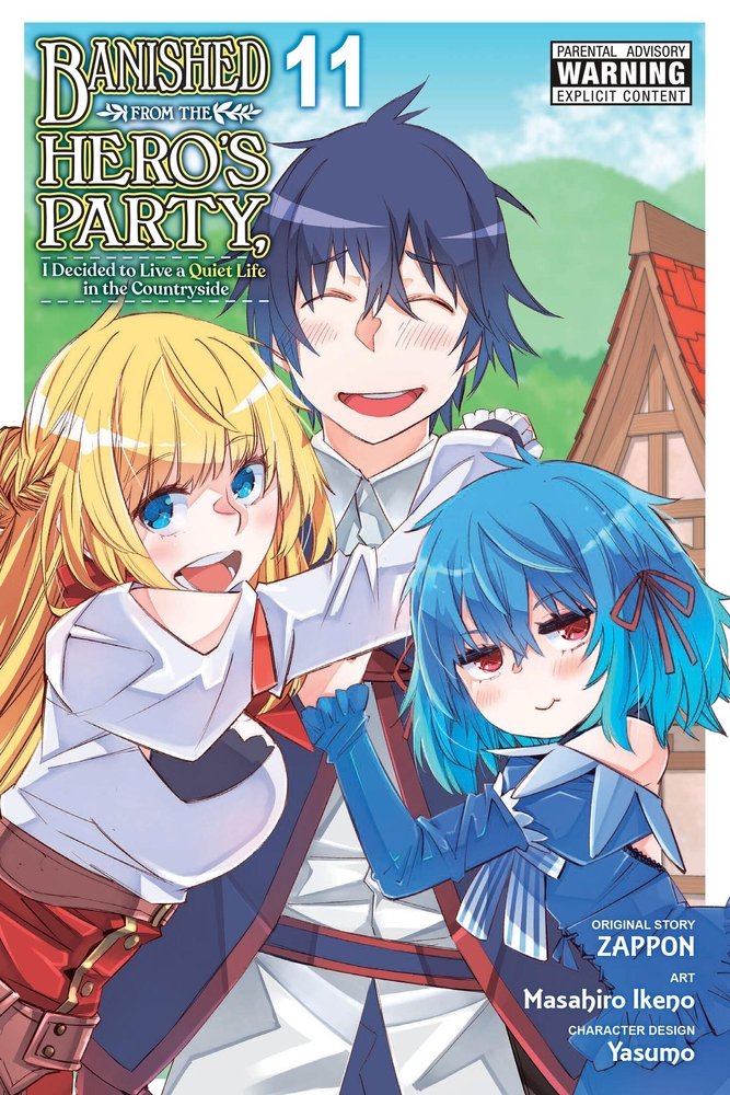 Banished from the Hero's Party, I Decided to Live a Quiet Life in the Countryside, Vol. 11 (manga) — manga cover
