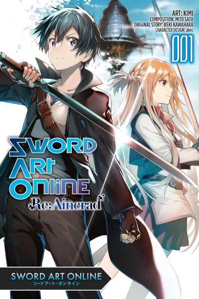 Sword Art Online Re:Aincrad, Vol. 1 (manga) — manga cover