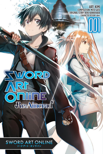 Sword Art Online Re:Aincrad, Vol. 1 (manga) — manga cover