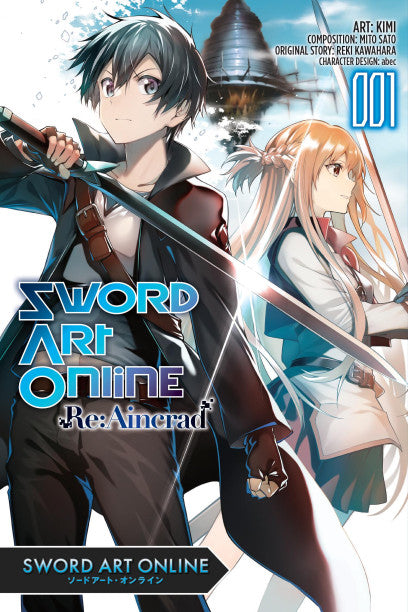 Sword Art Online Re:Aincrad, Vol. 1 (manga) — manga cover