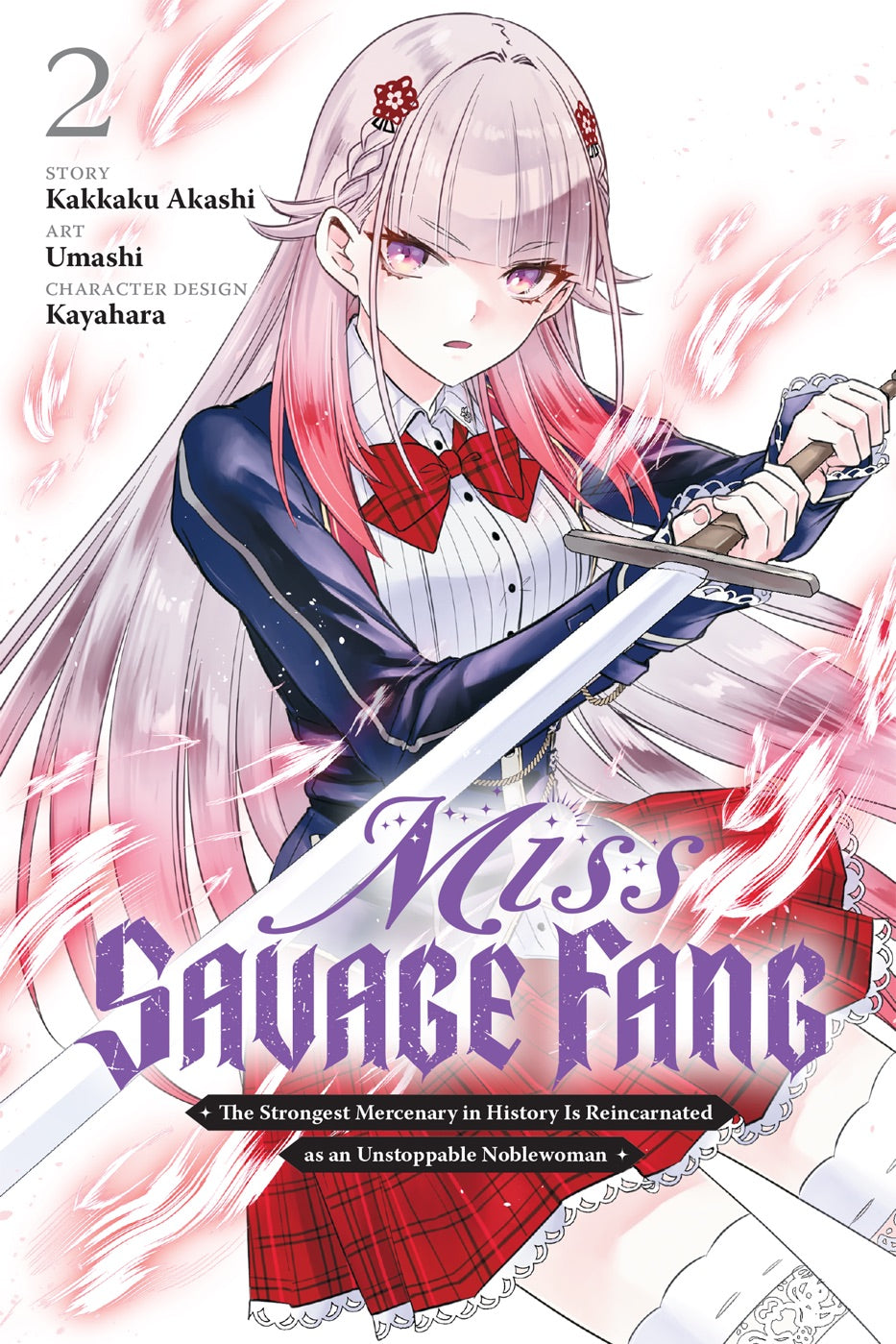 Miss Savage Fang, Vol. 2 (manga) — manga cover