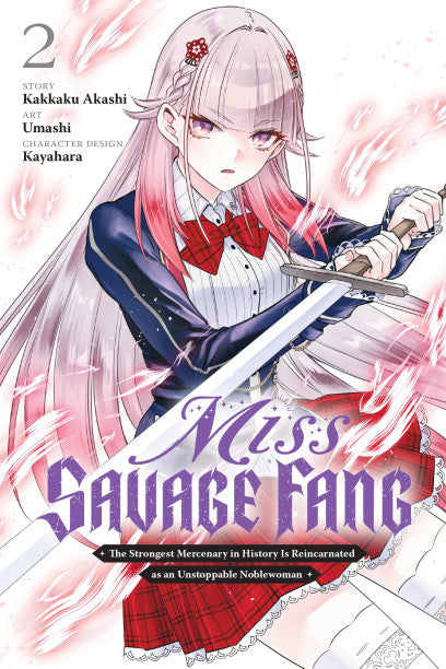 Miss Savage Fang, Vol. 2 (manga) — manga cover