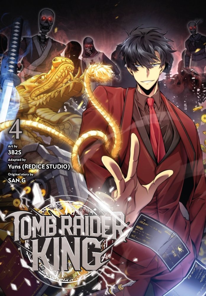 Tomb Raider King, Vol. 4 — manga cover
