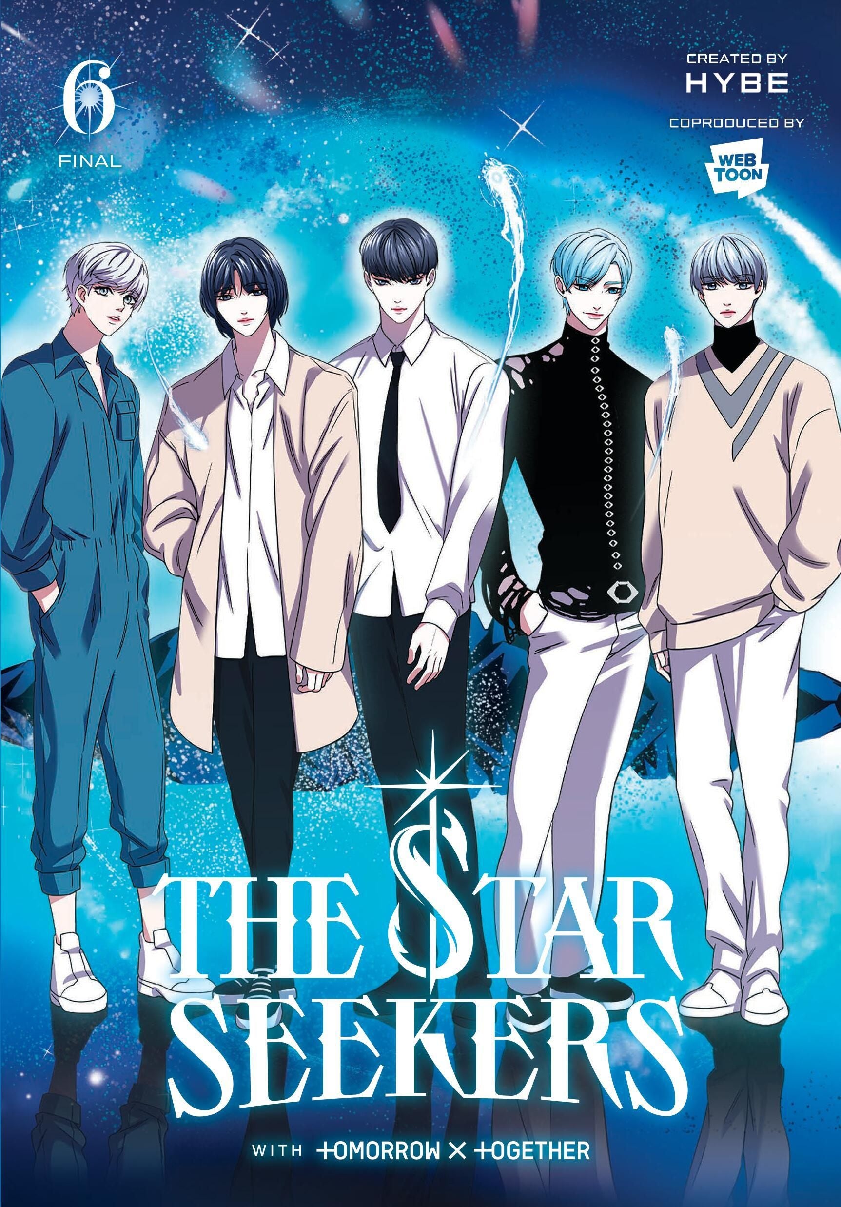 THE STAR SEEKERS, Vol. 6 (comic) — manga cover