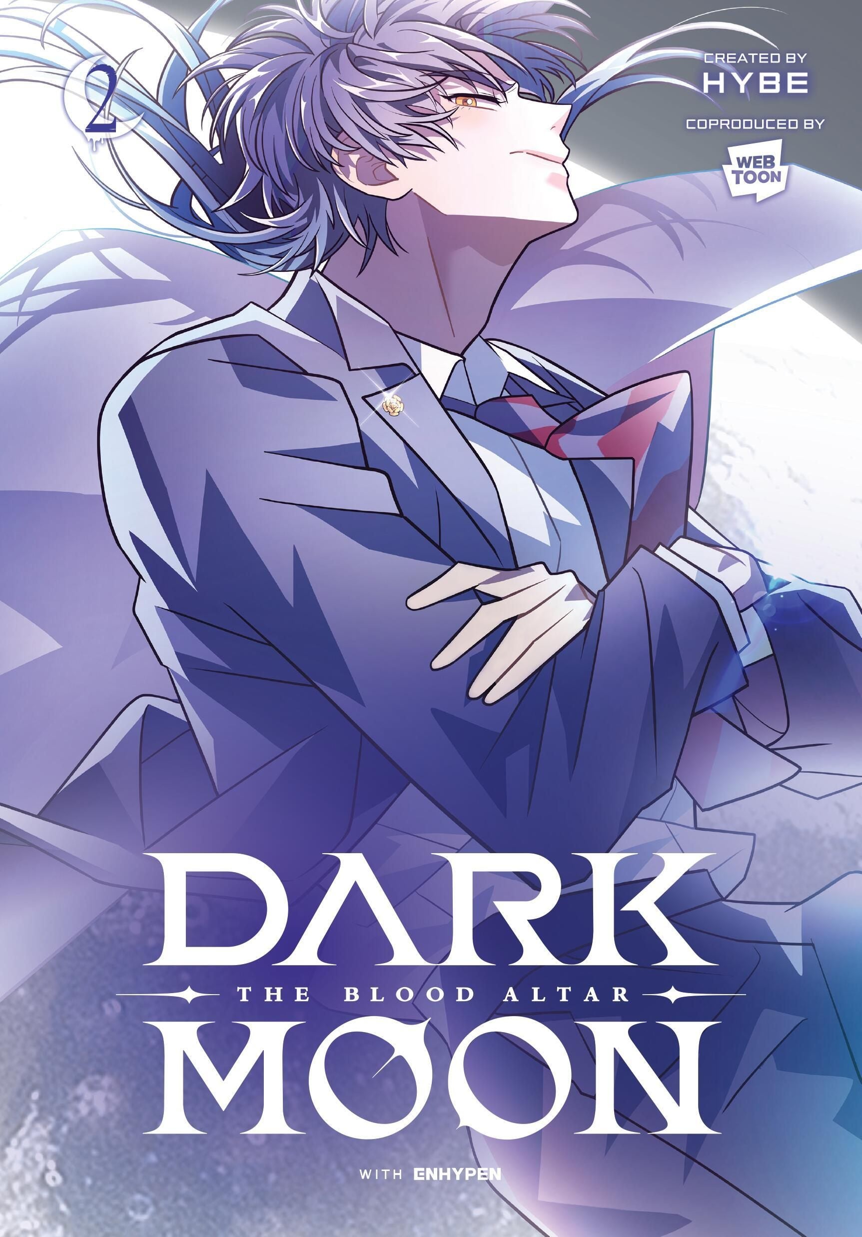 DARK MOON: THE BLOOD ALTAR, Vol. 2 (comic) — manga cover