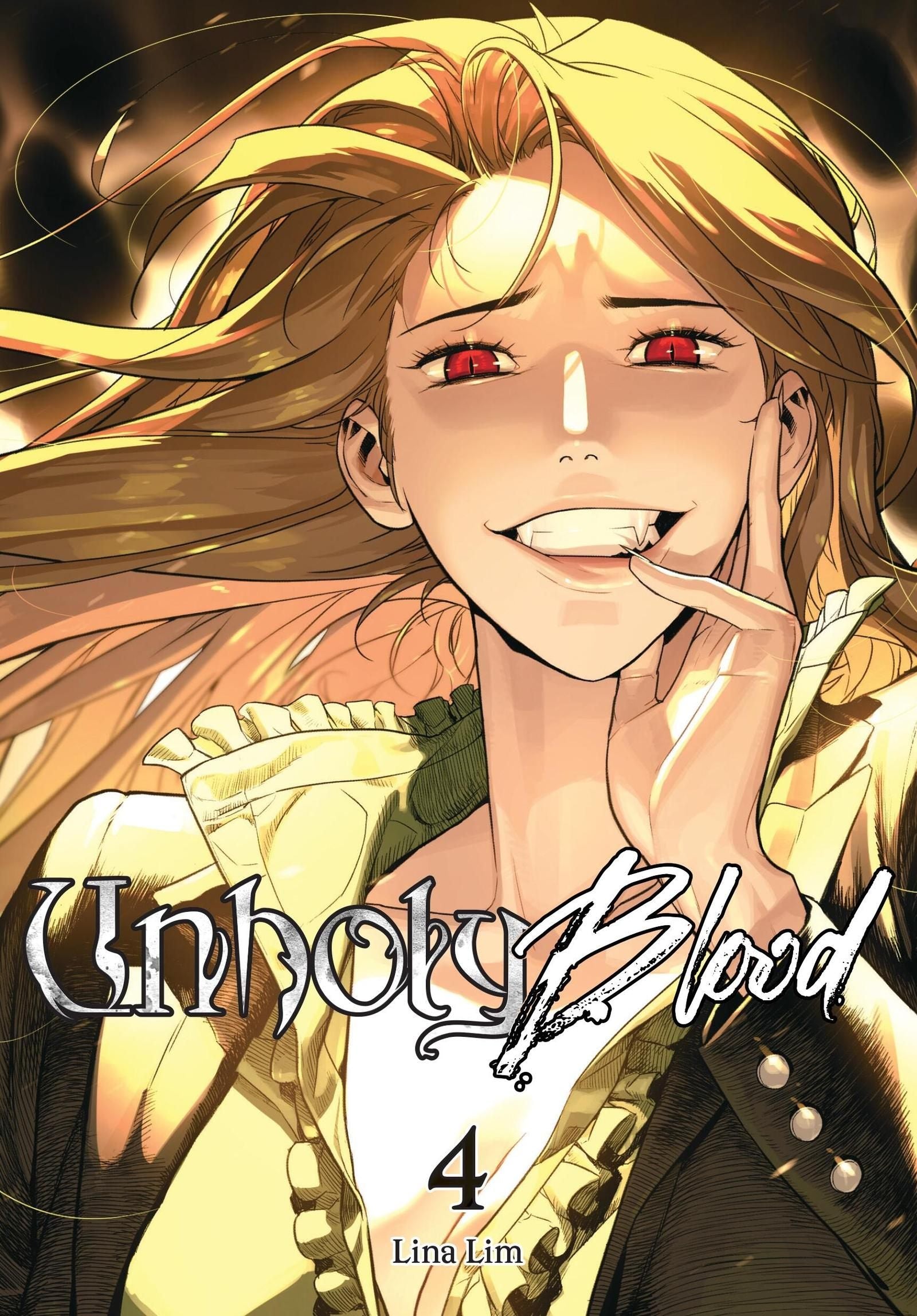 Unholy Blood, Vol. 4 — manga cover