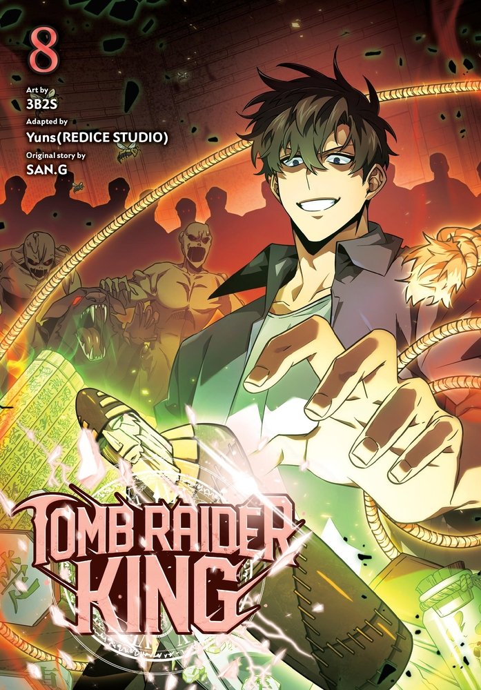 Tomb Raider King, Vol. 8 — manga cover