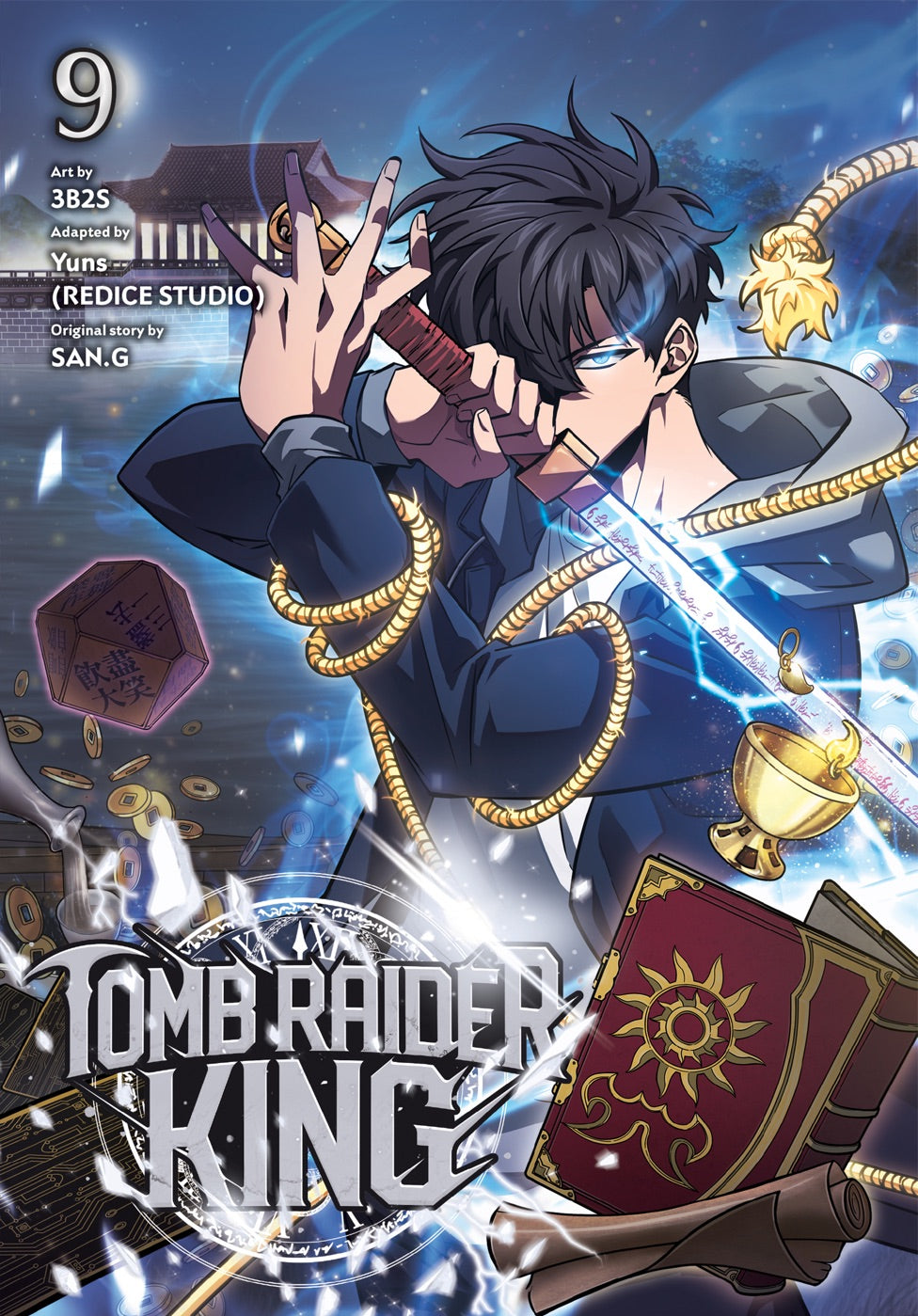 Tomb Raider King, Vol. 9 — manga cover