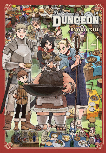 Delicious in Dungeon, Vol. 14 — manga cover