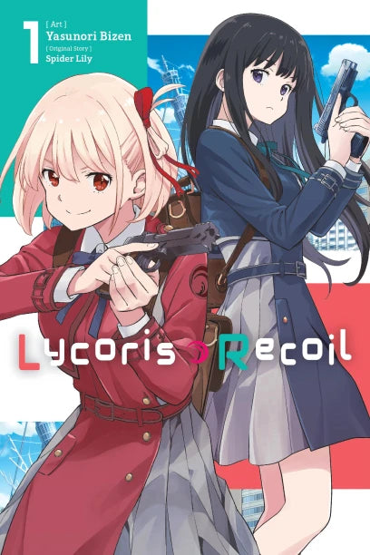Lycoris Recoil, Vol. 1 (manga) — manga cover