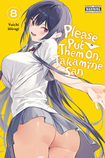 Please Put Them On, Takamine-san, Vol. 8 — manga cover