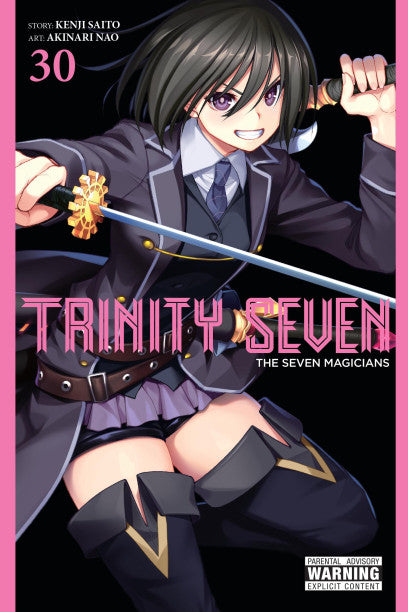 Trinity Seven 30 — manga cover