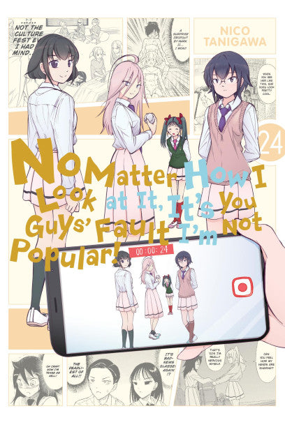 No Matter How I Look at It, It's You Guys' Fault I'm Not Popular!, Vol. 24 — manga cover