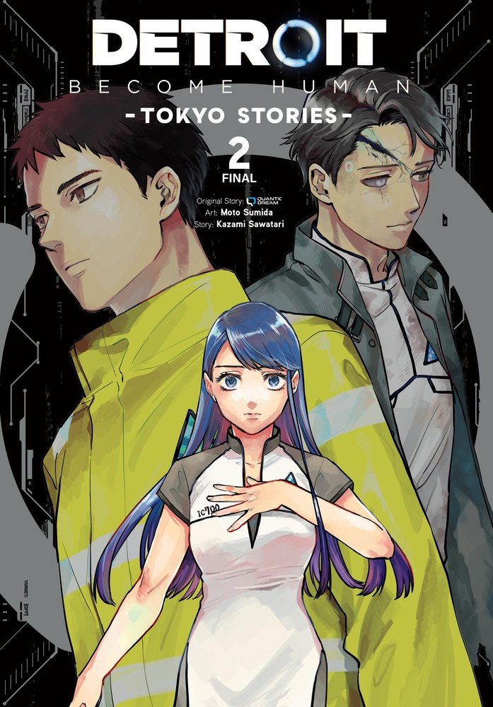 Detroit: Become Human -Tokyo Stories-, Vol. 2 (manga) — manga cover