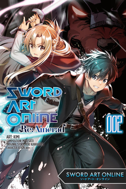 Sword Art Online Re:Aincrad, Vol. 2 (manga) — manga cover