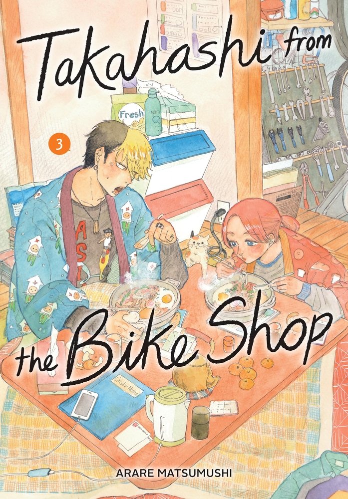 Takahashi from the Bike Shop, Vol. 3 — manga cover