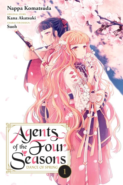 Agents of the Four Seasons: Dance of Spring, Vol. 1 — manga cover