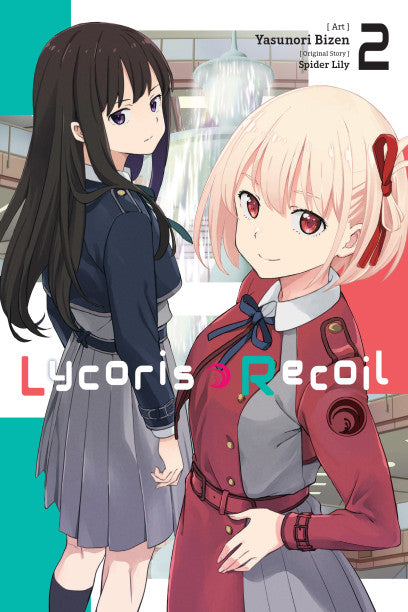 Lycoris Recoil, Vol. 2 (manga) — manga cover