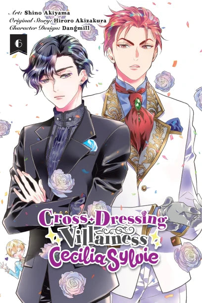 Cross-Dressing Villainess Cecilia Sylvie, Vol. 6 (manga) — manga cover