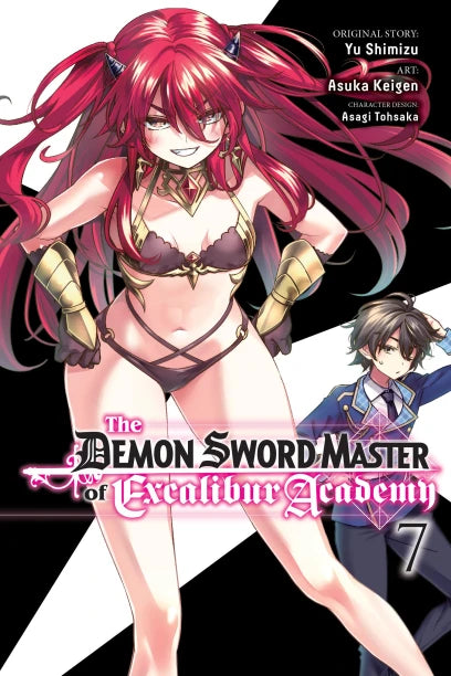 The Demon Sword Master of Excalibur Academy, Vol. 7 (manga) — manga cover