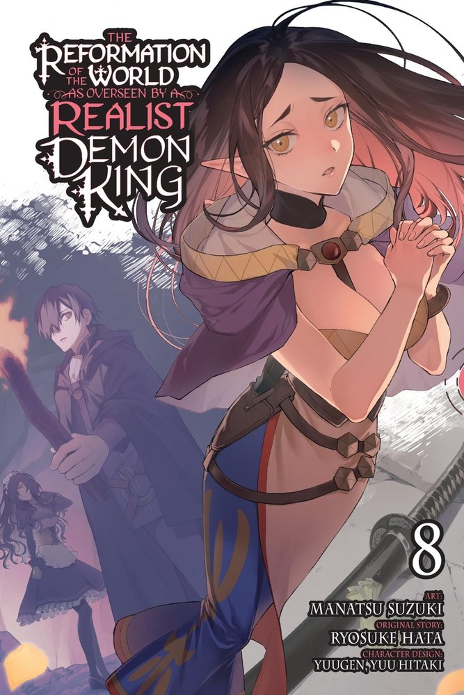 The Reformation of the World as Overseen by a Realist Demon King, Vol. 8 (manga) — manga cover