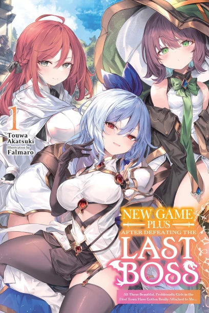 New Game Plus After Defeating the Last Boss, Vol. 1 (light novel) — light novel cover