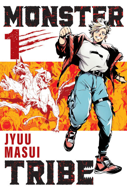 MONSTER TRIBE, Vol. 1 (manga) — manga cover