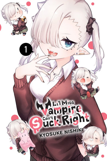 Li'l Miss Vampire Can't Suck Right, Vol. 1 — manga cover