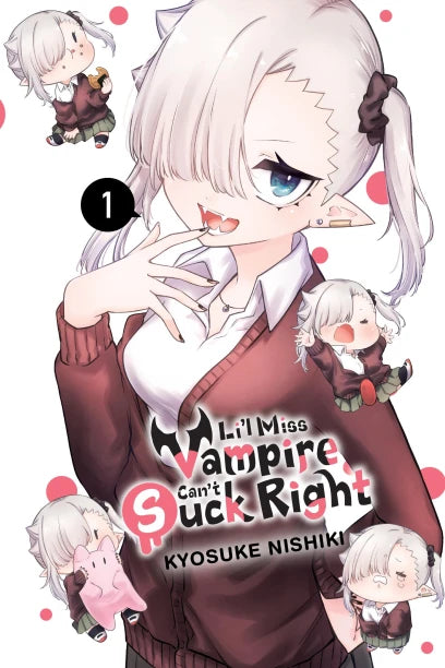 Li'l Miss Vampire Can't Suck Right, Vol. 1 — manga cover