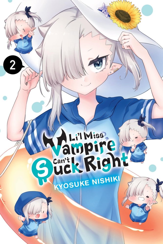 Li'l Miss Vampire Can't Suck Right, Vol. 2 — manga cover