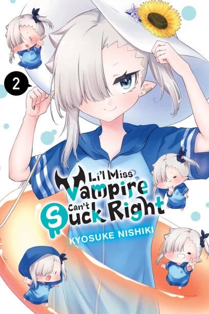 Li'l Miss Vampire Can't Suck Right, Vol. 2 — manga cover