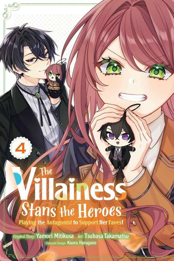 Villainess Stans Heroes 4 — manga cover