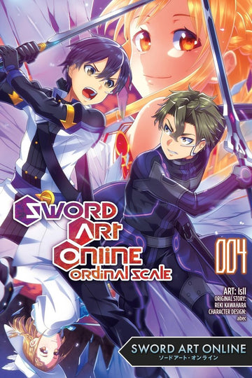 Sword Art Online Ordinal Scale, Vol. 4 (manga) — manga cover