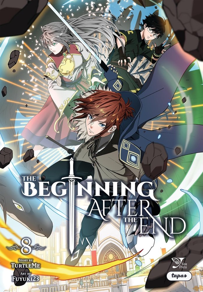 The Beginning After the End, Vol. 8 (comic) — manga cover