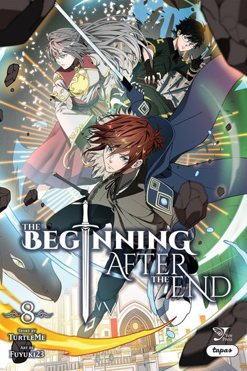 The Beginning After the End, Vol. 8 (comic) — manga cover