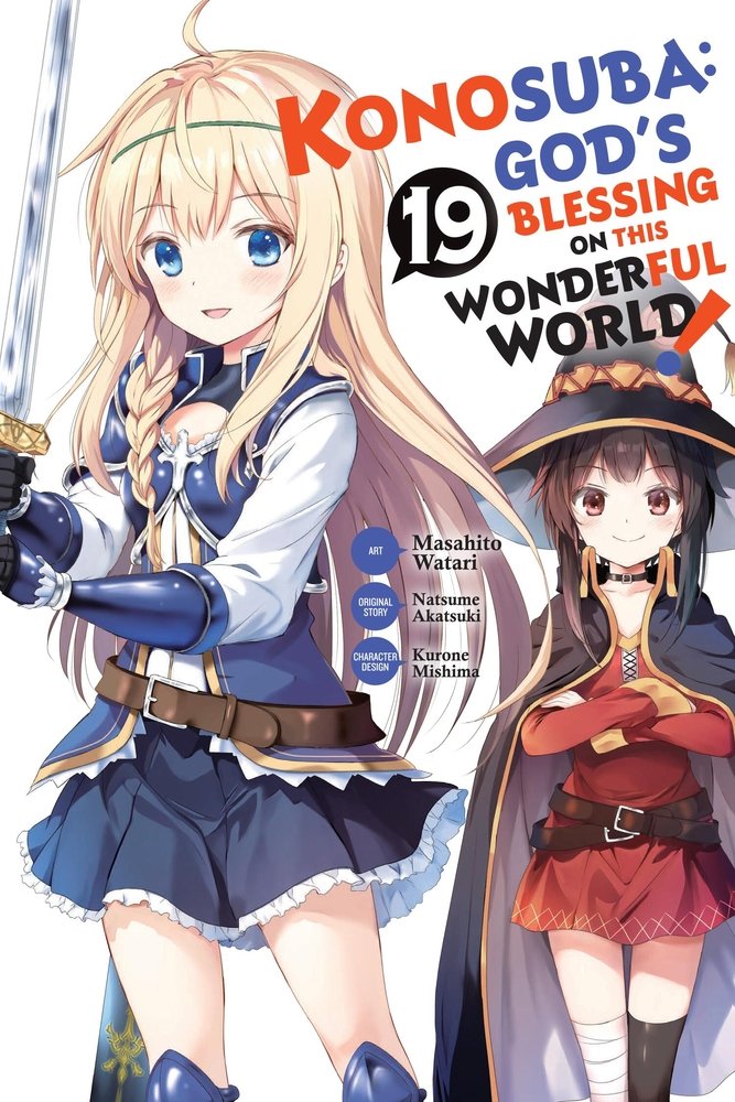 Konosuba: God's Blessing on This Wonderful World!, Vol. 19 (manga) — manga cover