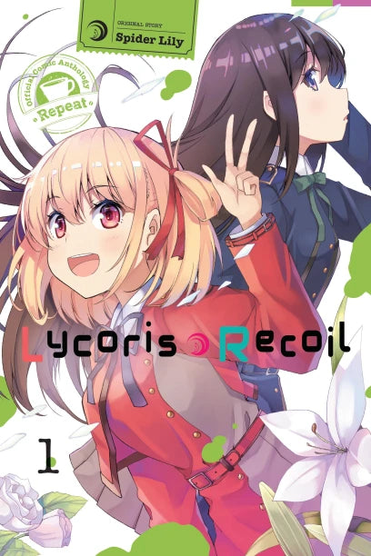 Lycoris Recoil Official Comic Anthology: Repeat, Vol. 1 — manga cover