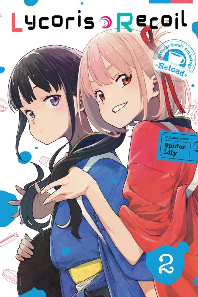 Lycoris Recoil Official Comic Anthology: Reload, Vol. 2 — manga cover