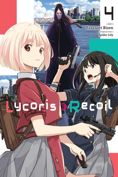 Lycoris Recoil, Vol. 4 (manga) — manga cover