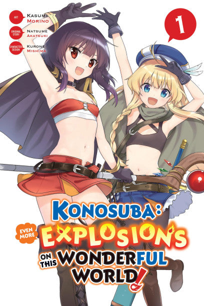 Konosuba: Even More Explosions on This Wonderful World!, Vol. 1 (manga) — manga cover
