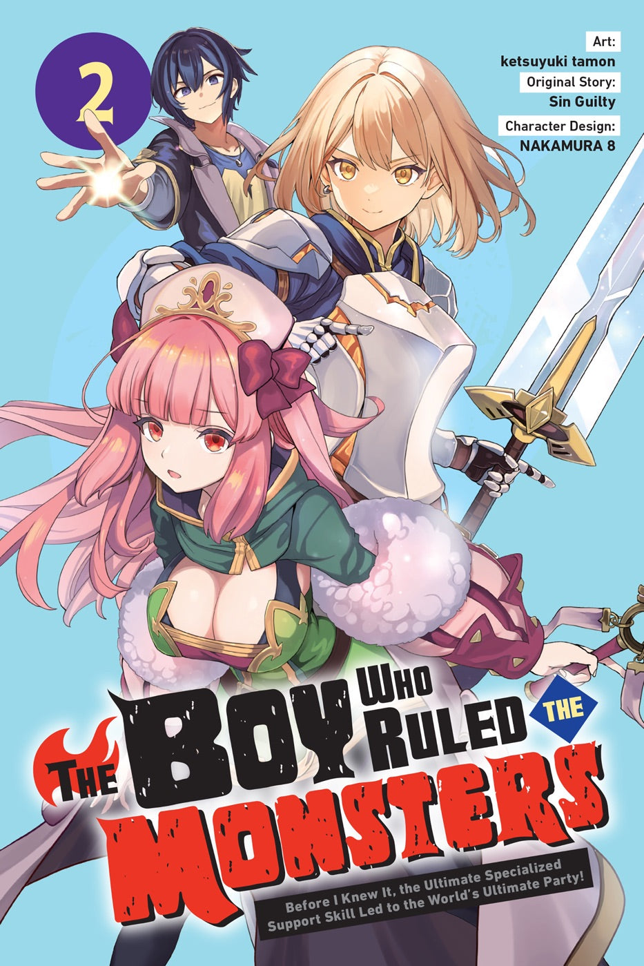 The Boy Who Ruled the Monsters, Vol. 2 — manga cover