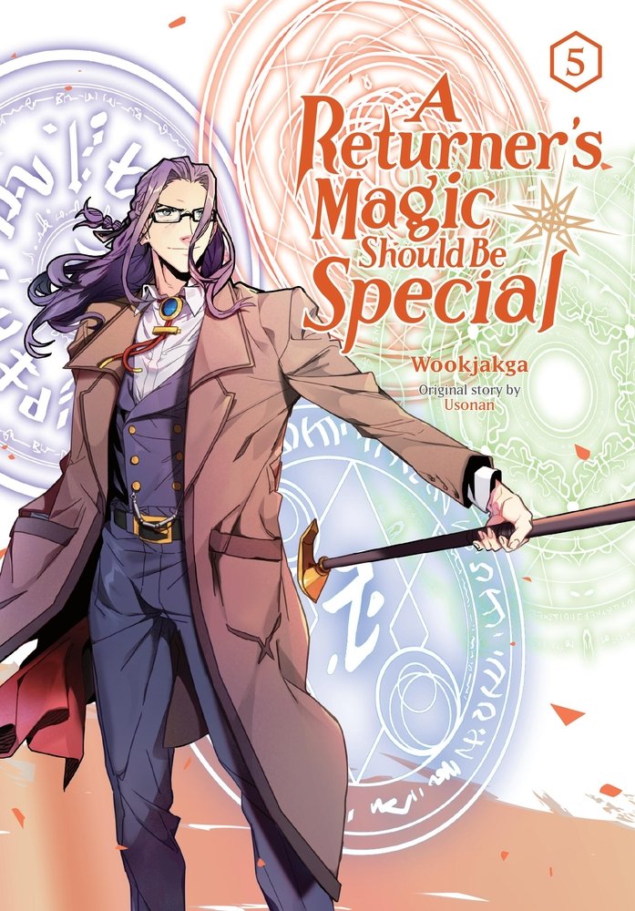 A Returner's Magic Should Be Special, Vol. 5 — manga cover