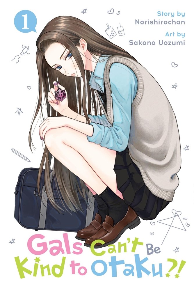 Gals Can’t Be Kind to Otaku?!, Vol. 1 — manga cover