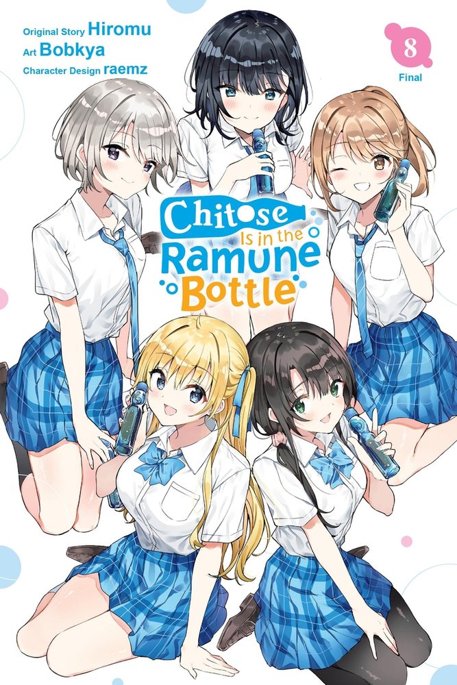 Chitose Is in the Ramune Bottle, Vol. 8 (manga) — manga cover