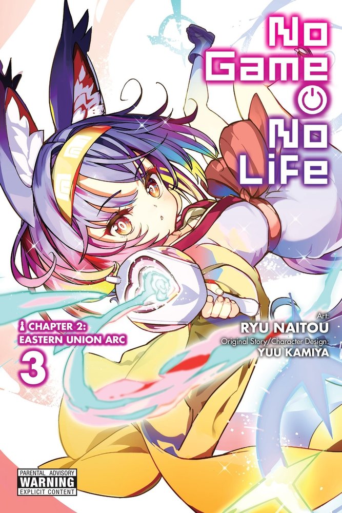 No Game No Life Chapter 2: Eastern Union Arc, Vol. 3 (manga) — manga cover