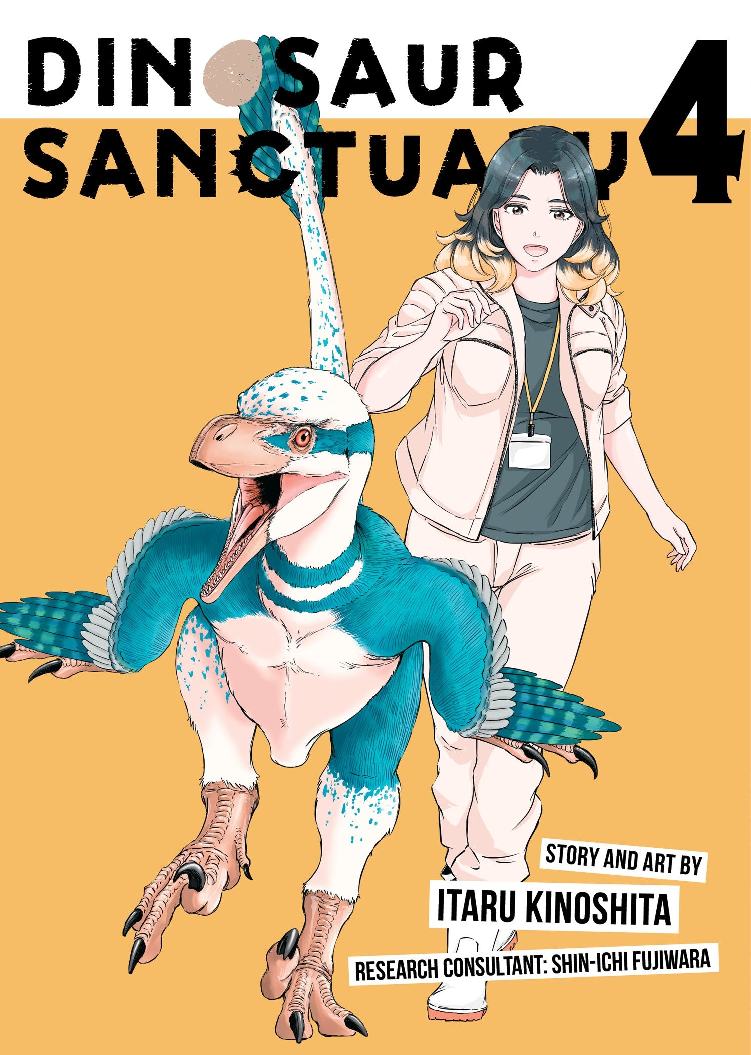 Dinosaur Sanctuary Vol. 4 — manga cover