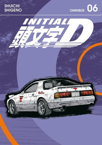 Initial D Omnibus 6 (Vol. 11-12) — manga cover