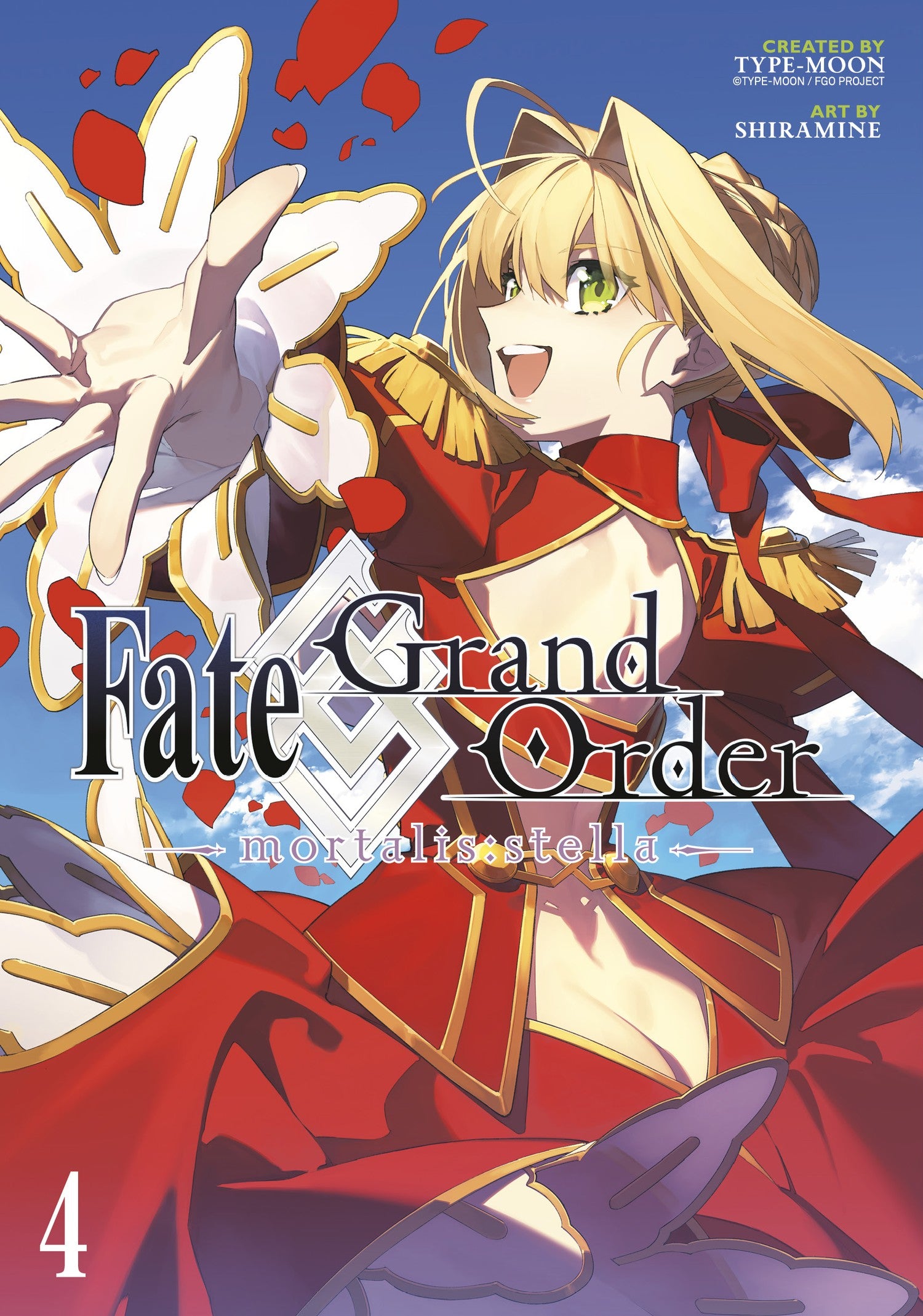 Fate/Grand Order -mortalis:stella- 4 (Manga) — manga cover