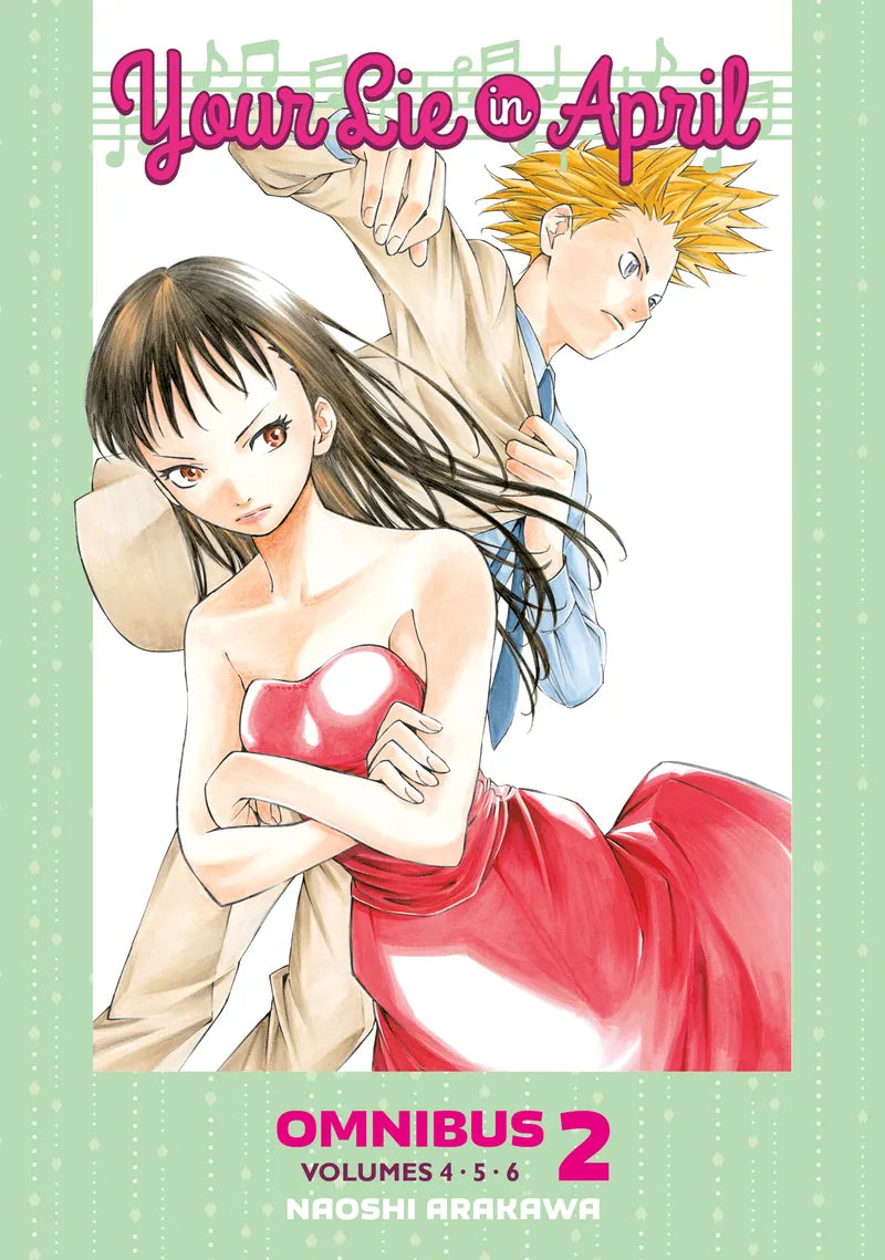 Your Lie in April Omnibus 2 (Vol. 4-6) — manga cover